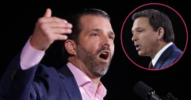 Donald Trump Jr. Blasts DeSantis Response to Looming Donald Trump Arrest: - Vimarsana News