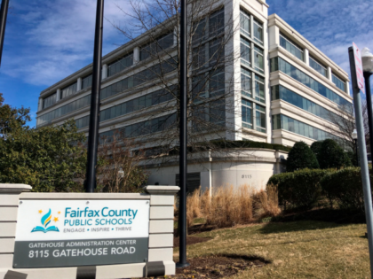 This March 4, 2019 file photo shows Fairfax County Public Schools in Merrifield, Va. A civil jury on Friday, Aug. 9, 2019 acquitted Virginia’s largest school system of wrongdoing in its handling of a sex-assault complaint made by a student on a band trip. (AP Photo/Matthew Barakat, File)