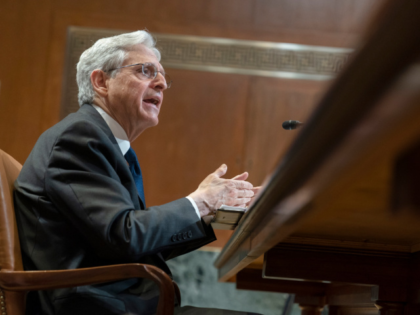 Attorney General Merrick Garland, testifies during a Senate Appropriations, Subcommittee on Commerce, Justice, Science, and Related Agencies hearing to examine a proposed budget estimates and justification for fiscal year 2024 for the Department of Justice,Tuesday, March 28, 2023, on Capitol Hill in Washington. (AP Photo/Manuel Balce Ceneta)