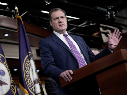 Ranking member of the House Intelligence Committee Rep. Mike Turner (R-OH) speaks during a news conference with members of the House Intelligence Committee at the U.S. Capitol August 12, 2022 in Washington, DC. The lawmakers addressed the FBI's recent search of former President Donald Trump's Mar-a-Lago residence. (Photo by Drew …