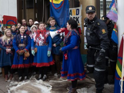 NORWAY-CLIMATE-PROTEST-INDIGENOUS-ENERGY