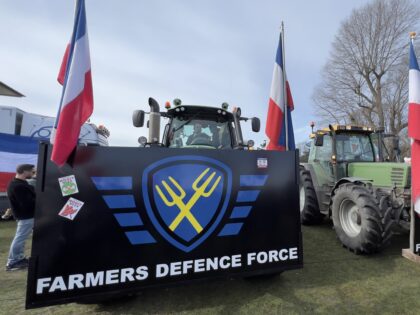 THE HAGUE, NETHERLANDS - MARCH 11: Farmers gather at Zuider Park to protest against the government's farming policy on reduction of nitrogen emissions in The Hague, Netherlands on March 11, 2023. Thousands of farmers staged demonstrations throughout the country. (Photo by Abdullah AÅÄ±ran/Anadolu Agency via Getty Images)