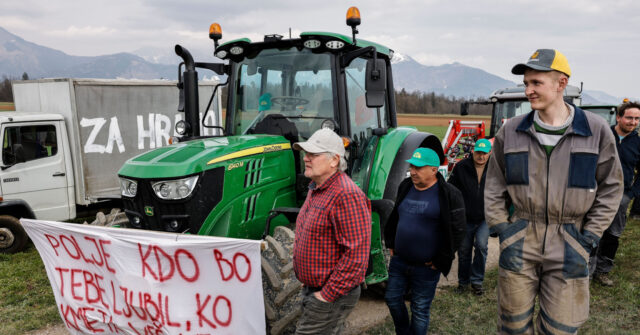 Tractor Protests Spread: 5,000 Slovenian Farmers Against Green Agenda - Vimarsana News