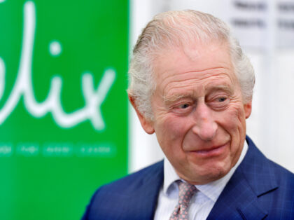 LONDON, UNITED KINGDOM - FEBRUARY 22: (EMBARGOED FOR PUBLICATION IN UK NEWSPAPERS UNTIL 24 HOURS AFTER CREATE DATE AND TIME) King Charles III visits the Felix Project on February 22, 2023 in London, England. The Felix Project, founded in 2016, is London's largest food redistribution charity which aims to tackle …