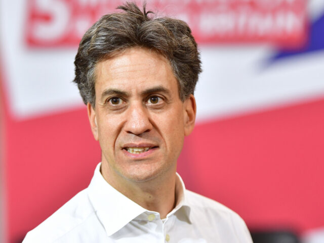 MANCHESTER, ENGLAND - FEBRUARY 22: Ed Miliband, Shadow Secretary of State for Climate Chan
