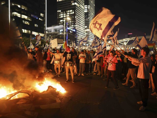 Israel protests (Oren Ziv / Associated Press)