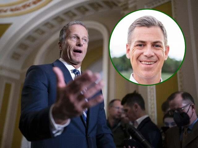 John Thune, (inset) Jim Banks