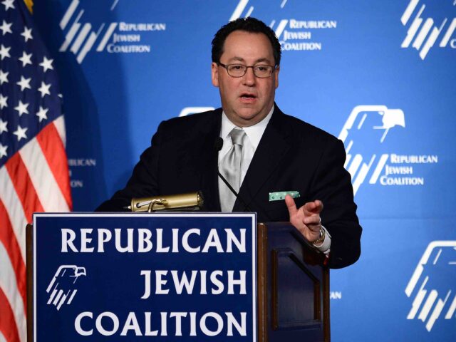 LAS VEGAS, NV - MARCH 29: Republican Jewish Coalition Executive Director Matt Brooks speak