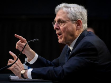 Attorney General Merrick Garland testifies before the Senate Judiciary Committee as they examine the Department of Justice, at the Capitol in Washington, Wednesday, March 1, 2023. (AP Photo/Jacquelyn Martin)