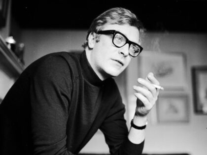 Caine Smoking 26th March 1966: English actor Michael Caine smoking a cigarette. (Evening Standard/Getty Images)
