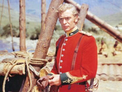 Michael Caine in Zulu (Silver Screen Collection/Getty)