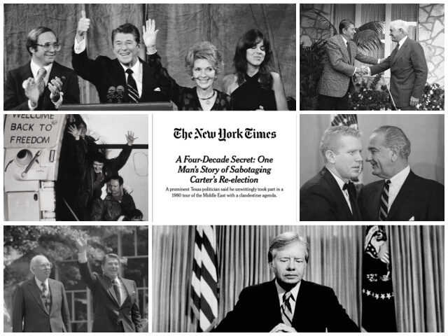 Pinkerton: Carter, Reagan, and American Hostages in Iran: NYT Goes Back to 1980 to Smear Republicans
