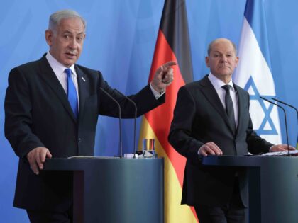 Netanyahu Scholz (Sean Gallup / Getty)