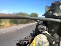 VIDEO: Mexican Soldiers Under Fire During Chase of Cartel Gunmen near Texas Border