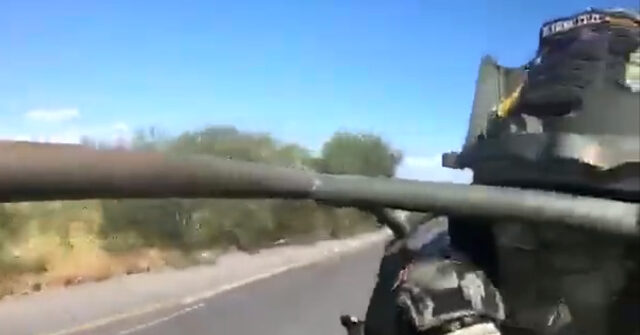 NextImg:VIDEO: Mexican Soldiers Under Fire During Chase of Cartel Gunmen near Texas Border
