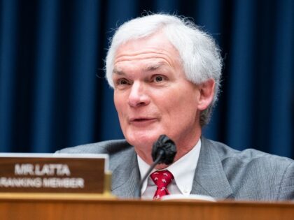 UNITED STATES - MARCH 31: Ranking member Rep. Bob Latta, R-Ohio, speaks during the House Energy and Commerce Subcommittee on Communications and Technology hearing titled “Connecting America: Oversight of the FCC,” in Rayburn Building on Thursday, March 31, 2022. (Tom Williams/CQ Roll Call)