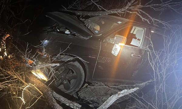 Smugglers vehicle crashes on private ranch to escape pursuing deputies.