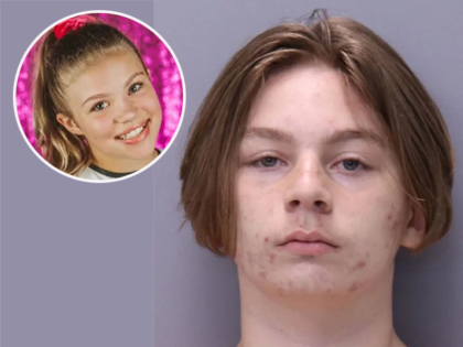 Aiden Fucci, right, stabbed Tristyn Bailey, 13, more than 100 times May 9, 2021, in Florida. (Bailey family/St. John County Sheriff's Office)
