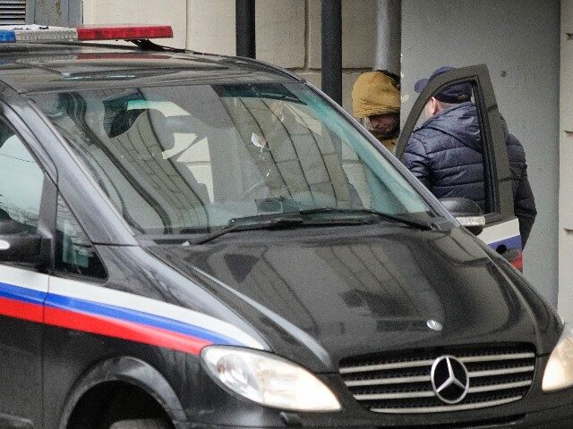 Reporter for the Wall Street Journal Evan Gershkovich is escorted by officers from the Lefortovsky court to a bus, in Moscow, Russia, Thursday, March 30, 2023. Russia's top security agency says an American reporter for the Wall Street Journal has been arrested on espionage charges. The Federal Security Service said …