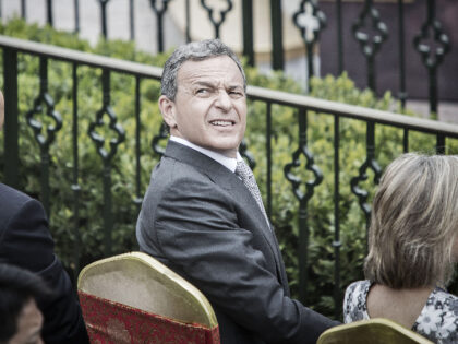 Robert "Bob" Iger, chief executive officer of Walt Disney Co., attends the openi