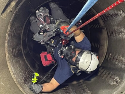 14-Year-Old Portland Labrador Survives 23-Foot Fall into Manhole