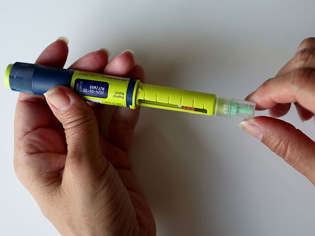 MIAMI, FLORIDA - MARCH 14: In this photo illustration, an insulin pen manufactured by the