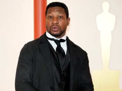 HOLLYWOOD, CALIFORNIA - MARCH 12: Jonathan Majors attends the 95th Annual Academy Awards on March 12, 2023 in Hollywood, California. (Photo by Jeff Kravitz/FilmMagic)