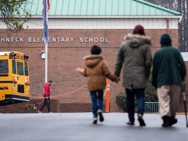 FILE - Students return to Richneck Elementary in Newport News, Va., Jan. 30, 2023. Authori