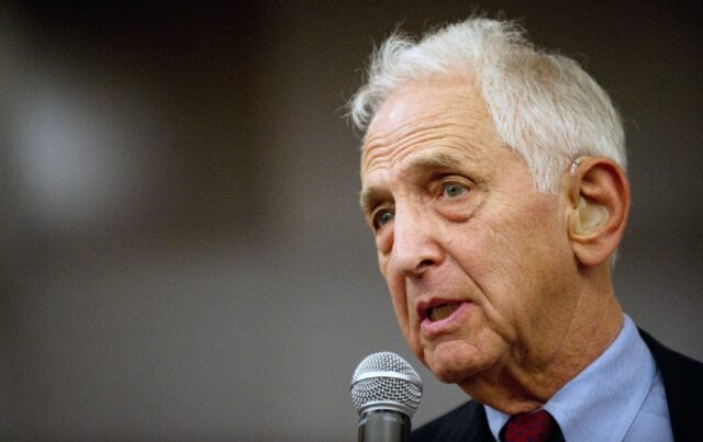 Daniel Ellsberg is a former US military analyst who famously leaked the so-called Pentagon