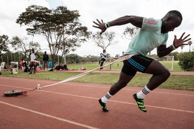 Kenyan sprinter Ferdinand Omanyala is currently the African 100m record holder