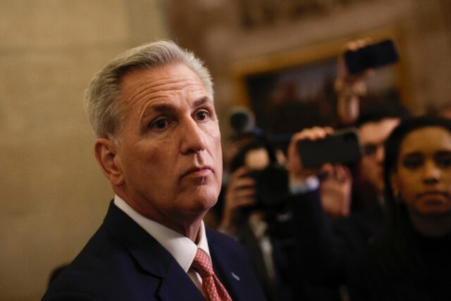 US Speaker of the House Kevin McCarthy says he is not prepared to give Ukraine aid without