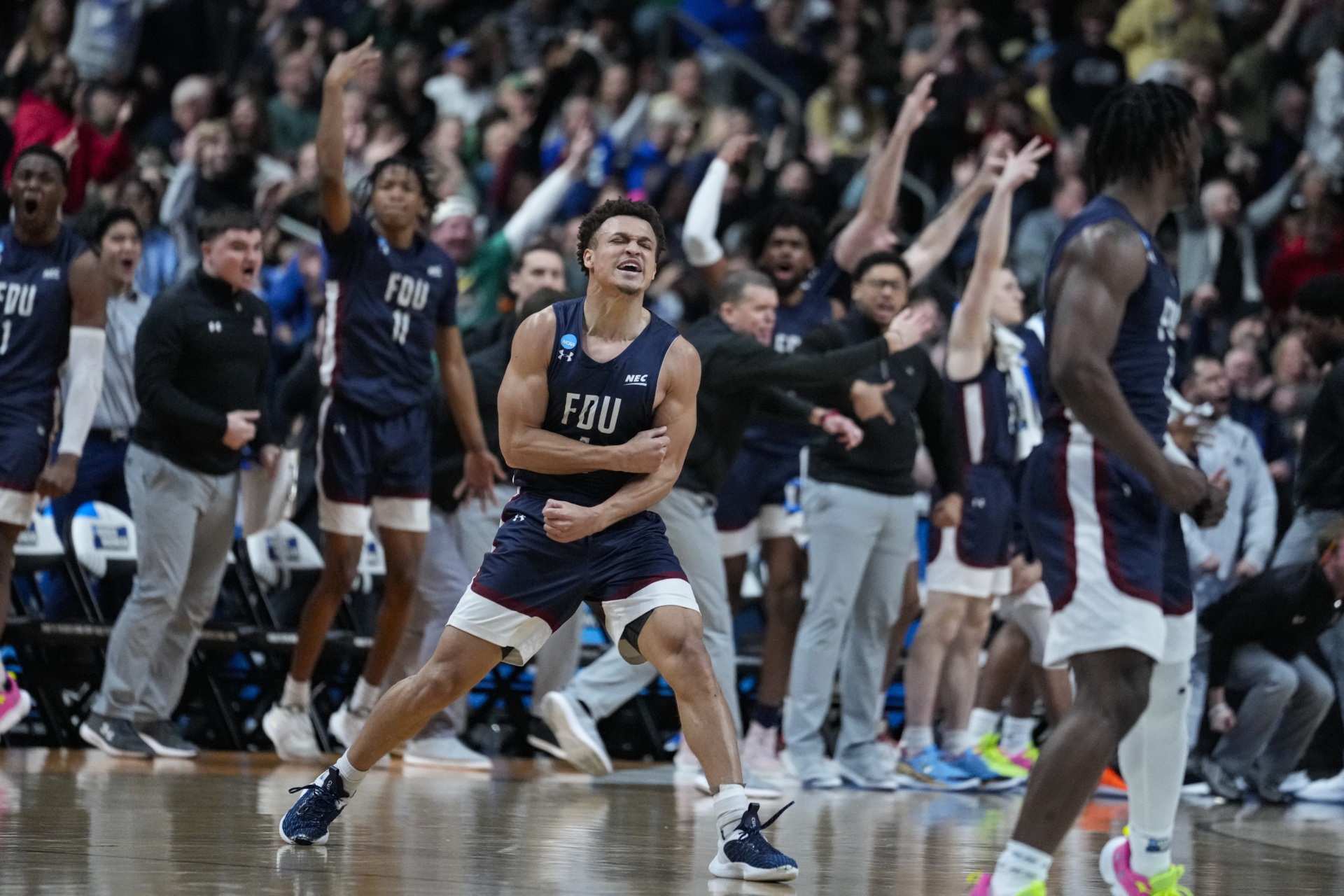 #16 Fairleigh Dickinson Stuns No. 1 Seed Purdue in March Madness - Vimarsana News