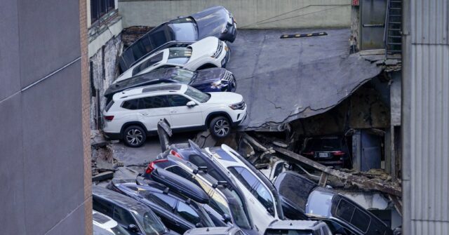 Pictures: New York City Parking Garage Collapse, One Killed