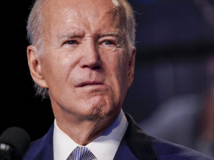 US President Joe Biden at the North America’s Building Trades Unions (NABTU) national legislative conference in Washington, DC, US, on Tuesday, April 25, 2023. Biden formally announced today that he would seek reelection in 2024, readying a historic campaign against a Republican field dominated by his predecessor while economic uncertainty clouds …