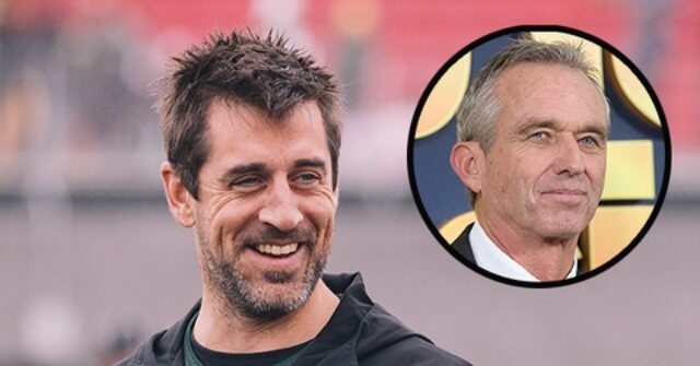 Aaron Rodgers Appears to Endorse COVID Vaccine Skeptic Robert F. Kennedy Jr. For President