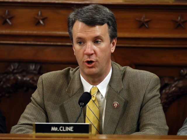 Rep. Ben Cline, R-Va., votes no on the first article of impeachment against President Dona