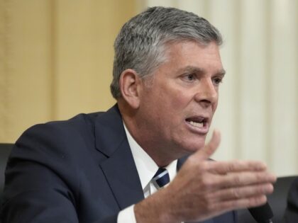 Rep. Darin LaHood, R-Ill., questions witnesses during a hearing of a special House committee dedicated to countering China, on Capitol Hill, Tuesday, Feb. 28, 2023, in Washington. (Alex Brandon/AP)