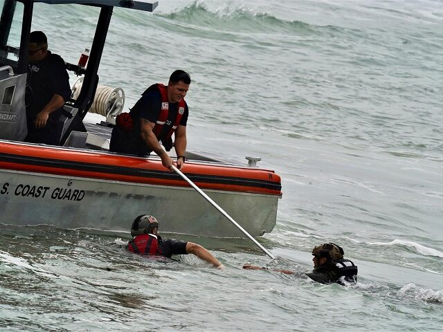 CBP, Border Patrol and Coast Guard crews train for migrant drownings in the Gulf of Mexico