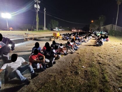 Brownsville Station Border Patrol agents apprehended more than 1,600 migrants in a single day. (U.S. Border Patrol/Rio Grande Valley Sector)