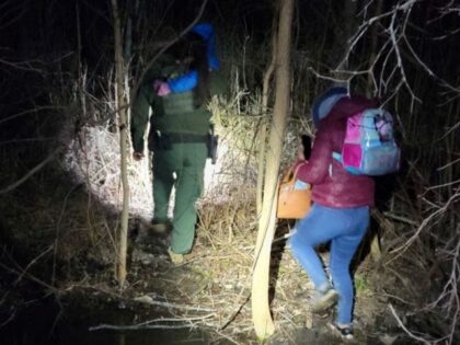 Risking hypothermia, the two were lost in the woods near Ft. Covington, NY, after illegally crossing into the U.S. (U.S. Border Patrol/Swanton Sector)