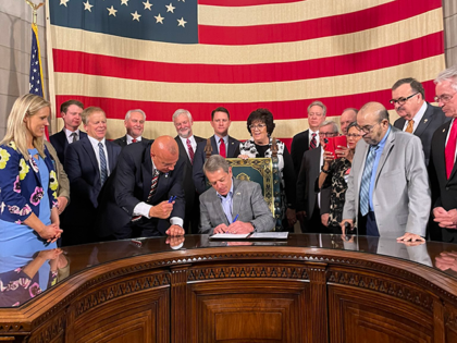 Signing LB77 upholds the promise I made to voters to protect our constitutional rights and promote commonsense, conservative values. I appreciate the work of those senators who supported this legislation, and particularly that of Sen. Brewer who led and carried LB77 to the end.