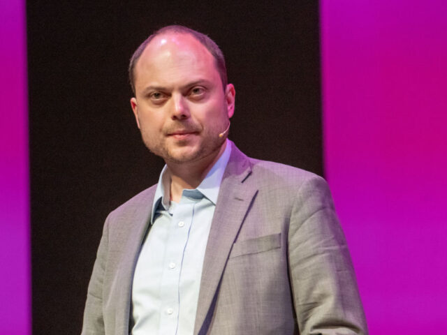 OSLO, NORWAY - MAY 28: Russian opposition politician Vladimir Kara-Murza speaks at the Osl