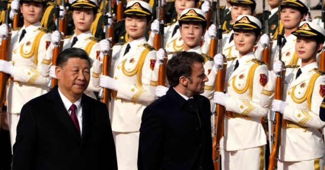 Macron Appeals to Chinese to Tell Russians to Please Stop Invading