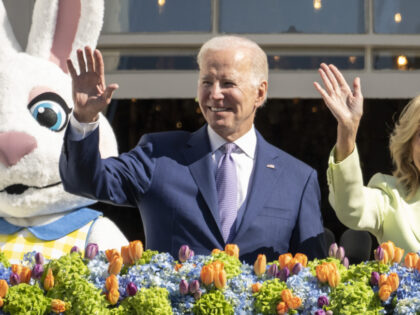 WASHINGTON, DC - APRIL 10: U.S. President Joe Biden and first lady Jill Biden attend the annual Easter Egg Roll on the South Lawn of the White House on April 10, 2023 in Washington, DC. The tradition dates back to 1878 when President Rutherford B. Hayes invited children to the …