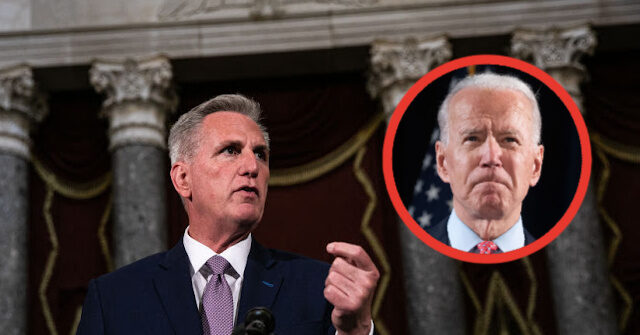 Kevin McCarthy to Push Biden Impeachment Inquiry as ‘Logical Next Step’