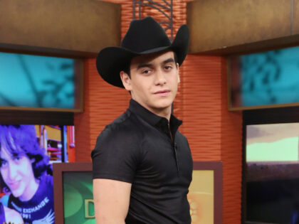 MIAMI, FL - AUGUST 28: Julian Figueroa is seen on the set of "Despierta America"