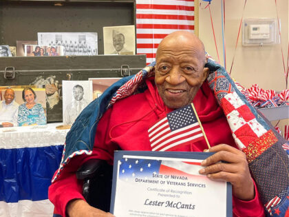 102-Year-Old WWII Veteran, Tuskegee Airman Honored in Nevada: ‘It Makes You Feel Very Humble’