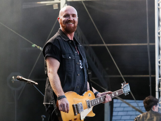 SCARBOROUGH, ENGLAND - JUNE 21: The Script's Mark Sheehan performs live on stage at S