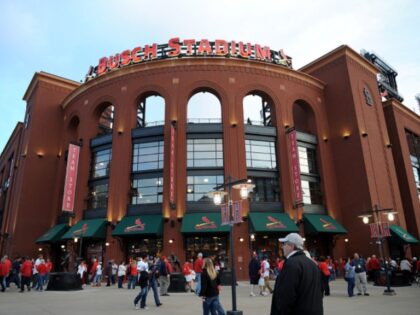 in Game Three of the National League Division Series at Busch Stadium on October 6, 2014 i