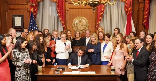 Florida Gov. Ron DeSantis Signs 6-Week Heartbeat Abortion Ban into Law